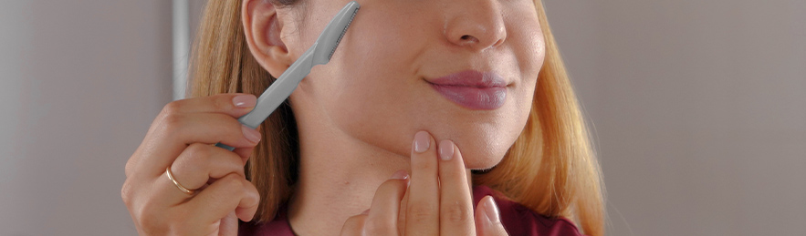 Dermaplaning Process